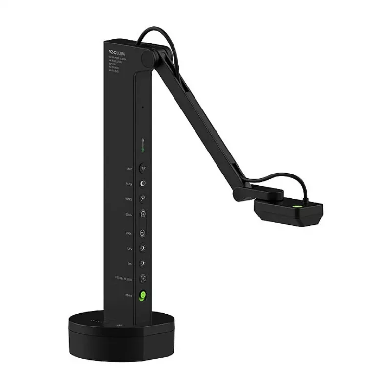 Dokumendikaamera IPEVO VZ-X ULTRA must, CMOS 25.4/3.06 mm, 4K 3840×2160, USB/HDMI/Wi‑Fi