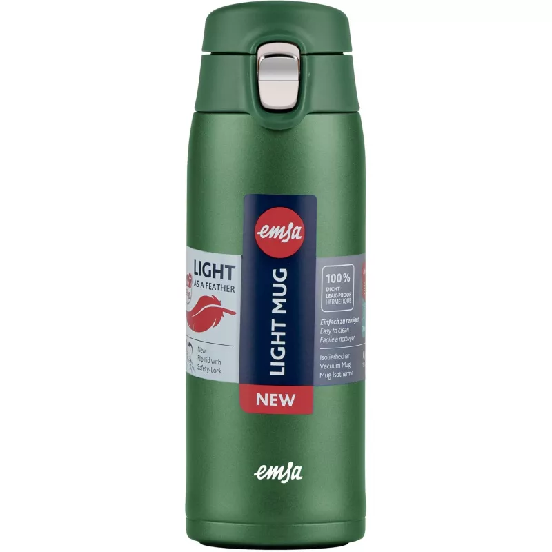 Reisitermos EMSA N2151900, tumeroheline, 0,4 L, klappkaas