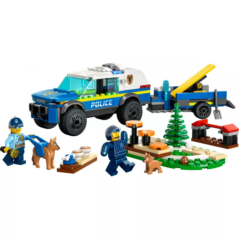 LEGO Mobile Police Dog Training set with Police Dog and Training Equipment