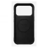 Mobiiltelefoni ümbris Nomad Rugged Leather ümbris Apple iPhone 17 Pro jaoks, nahk/TPU/PC/alumiinium, sobib kuni 16 cm (6,3 tolli) ekraanidele, must