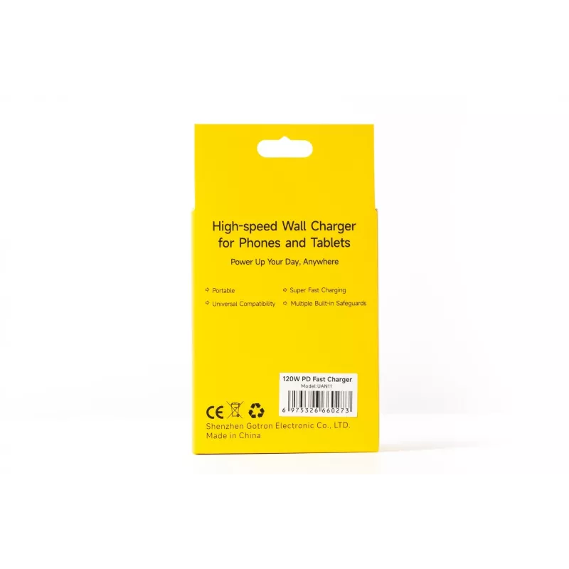 Laadija UleFone UF-CHAR-120WR 120W 20V 6A valge — USB-toiteadapter kaasaskantavatele seadmetele