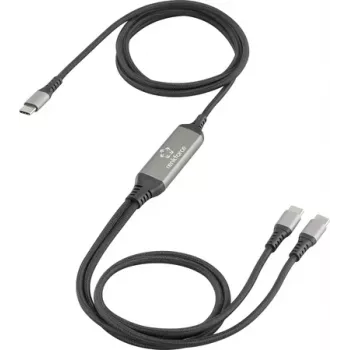Renkforce USB-kaabel USB 2.0 USB-C pistik Must RF-6721084 (RF-6721084)