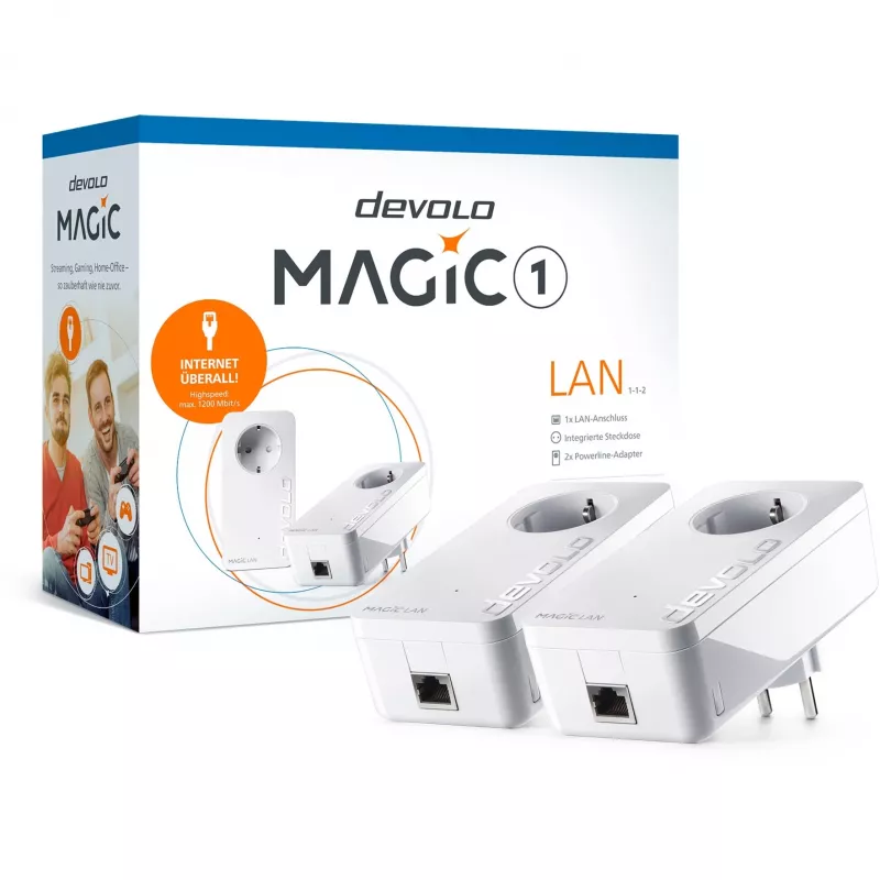 Ethernet LAN alguskomplekt Devolo Magic 1 Lan 1-1-2