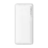 Baseus Airpow Liitiumpolümeer-akupank 10000 mAh 20 W Valge