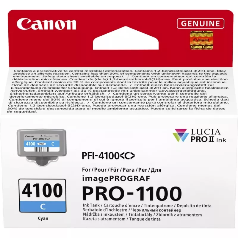 Canon LUCIA PRO II tindikassett 1 tk Originaal Standardtootlusega Tsüaan