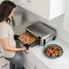 Ninja SP101 Single 10 L eraldiseisev 2400 W kuumaõhufritüür Must, roostevaba teras