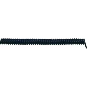 LappKabel Coiled Cable X05VVH8-F 1000 mm / 3000 mm 3 x 1,5 mm² Must 73222346 1 tk (73222346)