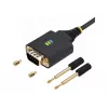 StarTech.com 13 ft (4 m) 2-pordiline USB jadaväratiga adapterkaabel, vahetatavad DB9 kruvid/mutrid, COM-i säilitamine, USB-A DB9 RS232-le, FTDI, 4. taseme ESD kaitse, Windows/macOS/ChromeOS/Linux – töökindel TPE konstruktsioon