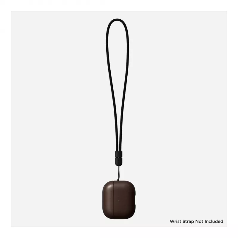 Nahast AirPods-ümbris Nomad V3 Rustic Brown — kaitsev nahkümbris AirPodsi laadimisümbrisele