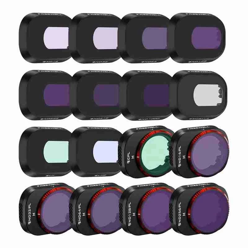 16 filtri komplekt Freewell DJI Mini 4 Pro droonile