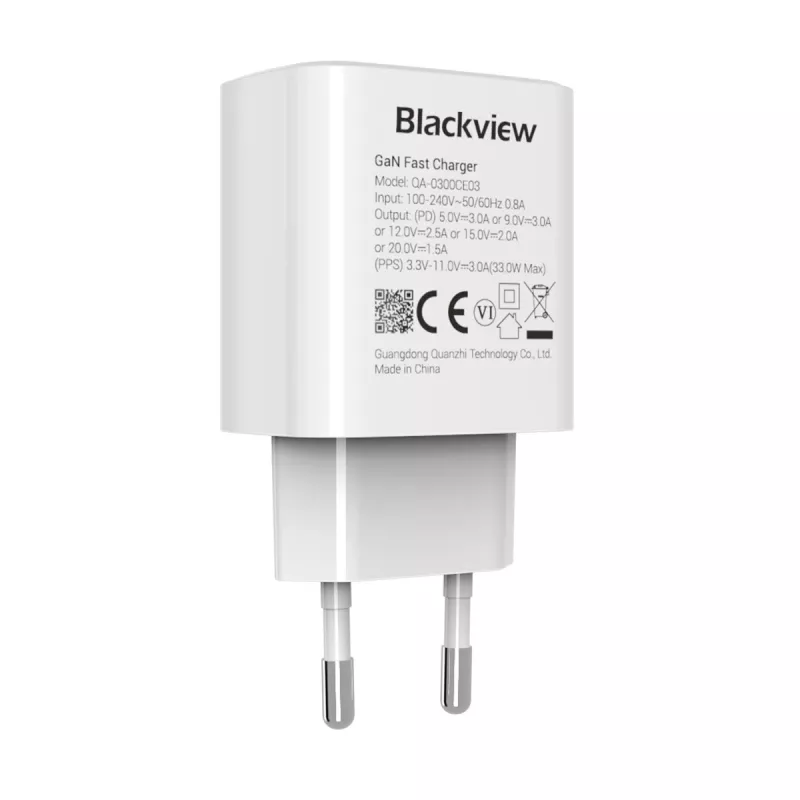 Laadija MustVIEW CHAR-33W/BV USB-C 33W kiirlaadimine, must