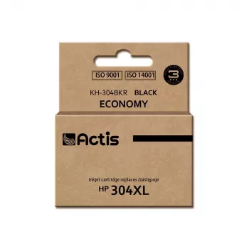 Ühilduv ACTIS tindikassett KH-304BKR HP 304XL jaoks, must pigmenttint, kõrge (XL) tootlus, 20 ml