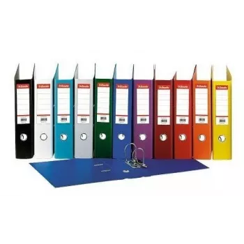 Binder Esselte No.1, A4 / 75 mm, standard, cherry