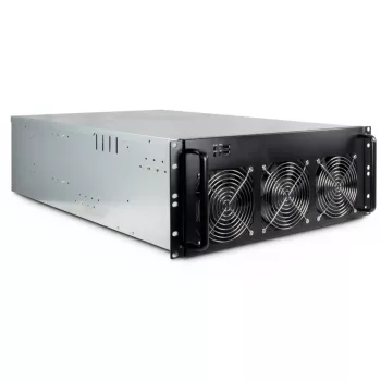 Arvutikorpus Inter-Tech 88887236 Rack Must, Hall