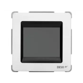 Termostaat DANFOSS DEVI UP 140F1065 puutetundliku ekraaniga, 16A, lae-/seinale kinnitatav juhtimine