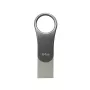 Silicon Power Mobile C80 USB-mälupulk 64 GB USB Type-A / USB Type-C 3.0 (3.1 Gen 1) titaanium