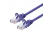 Võrgukaabel LOGON TCU55U100V Cat5e U/UTP (UTP) lilla 10 m RJ-45–RJ-45