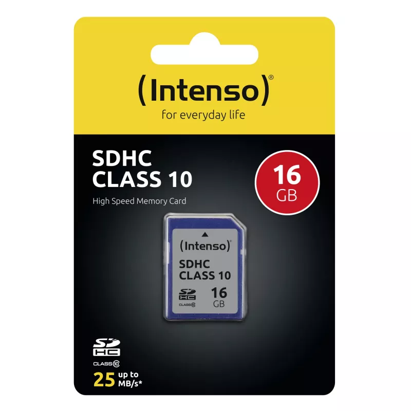 Mälukaart Intenso 16GB SDHC Class 10 3411470