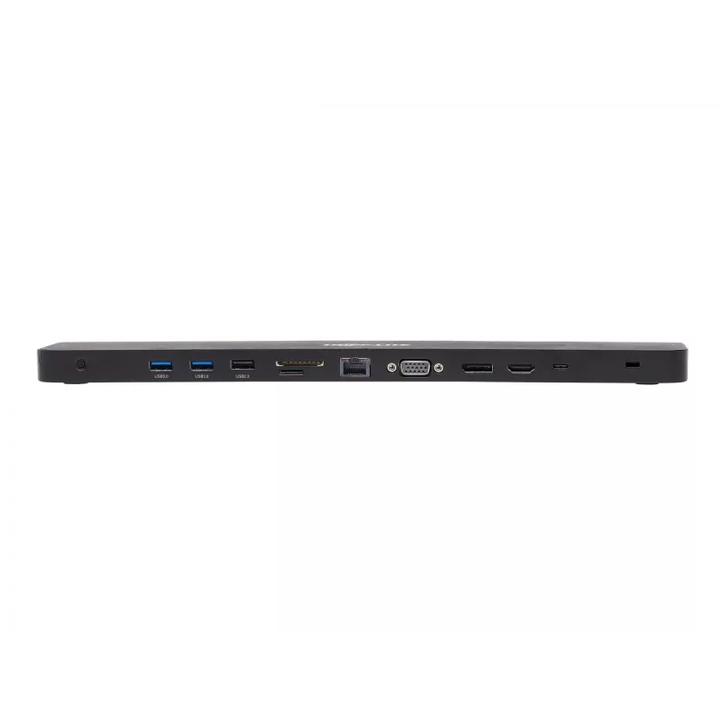 USB-C dokk, kolmekordne ekraan - 4K HDMI ja DP, VGA, USB 3.2 Gen 1, USB-A/C jaotur, GbE, 100 W PD laadimine