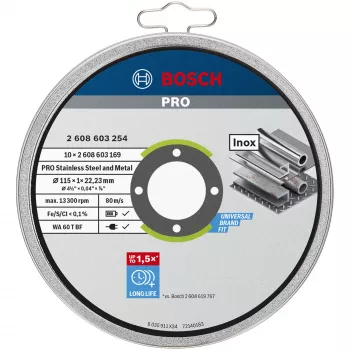 Bosch 2 608 603 254 nurklihvija tarvik lõikeketas