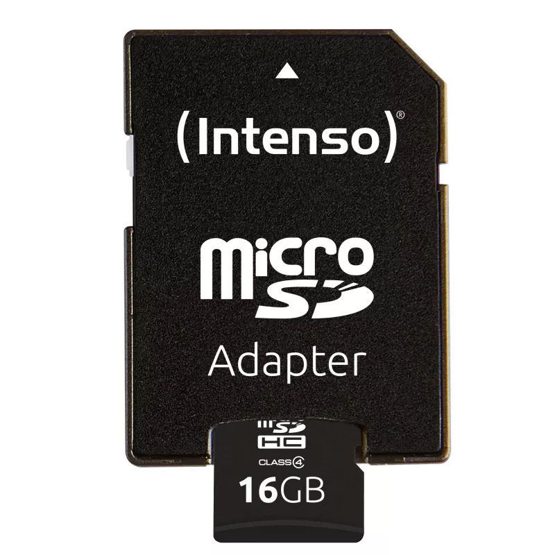 Mälukaart Intenso 16GB MicroSDHC Class 4 3403470