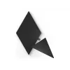 Nutipaneel Nanoleaf NL47-0101TW-3PK Wi-Fi Must 3 tk