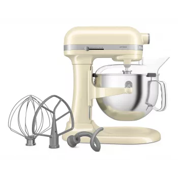 KitchenAid 5KSM60SPXEAC lauamikser 375 W kreem, hall, roostevaba teras