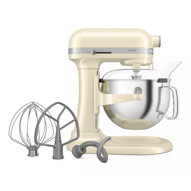 KitchenAid 5KSM60SPXEAC lauamikser 375 W kreem, hall, roostevaba teras