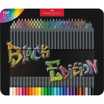 Vesivärvipliiats Faber-Castell 116490 Mitmesugused värvid 100 tk