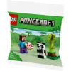 LEGO Minecraft Steve ja beebipanda 30672 Polükott