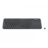 Logitech Wireless Touch Keyboard K400 Plus - klaviatuur - juhtmevaba - 2,4 GHz - tšehhi - must