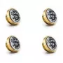 BitsPower keermestatud pistikud G1/4 (4 tk) Stardust Gold – BitsPower BPM-TBC06-4P