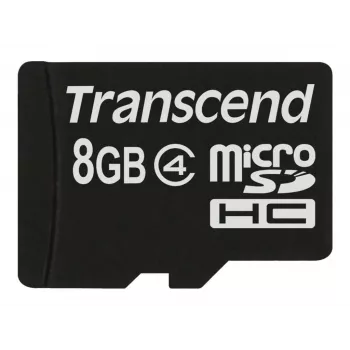 MicroSDHC-kaart Transcend 8GB Class 4 TS8GUSDC4