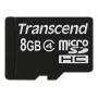 MicroSDHC-kaart Transcend 8GB Class 4 TS8GUSDC4