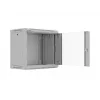 Lanberg WF03-5309-10S riiulikapp 9U Seinale paigaldatav Must