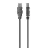 Belkin USB 2.0 Premium printerikaabel, USB-A / USB-B, 1,8m, must