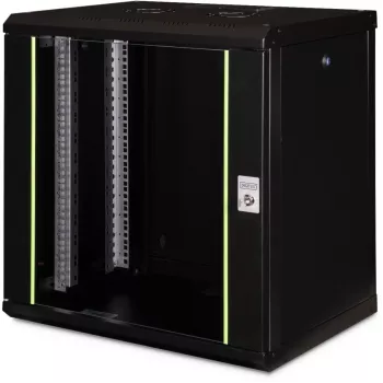 Seinale kinnitatav rack Digitus DN-19 12-U-SW