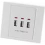 USB-pistikupesa ShiverPeaks BS60065 valge