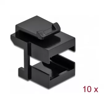 Keystone-kate DeLOCK 86806 must kiudoptilistele adapteritele 10 tk