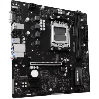 Emaplaat ASRock A620AM-HVS Micro ATX — AMD A620A kiibistik, pesa AM5, DDR5, 2 DIMM, kuni 128 GB, HDMI 2.1, M.2 2280
