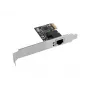 Sisemine Ethernet võrgukaart LANBERG PCE-1GB-201, PCI Express, 1× RJ-45 Gigabit (1000 Mbit/s), must