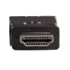 Akyga AK-AD-40 HDMI (M) - HDMI (F) 180° pööratava nurgaga adapter, must