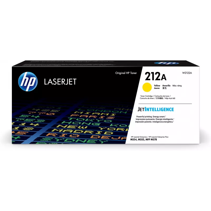 HP 212A kollane originaal LaserJet toonerikassett