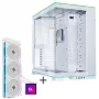 Lian Li O11 Dynamic EVO RGB PC-Enclosure Bundle + HydroShift II LCD-S 360TL AiO- Valge