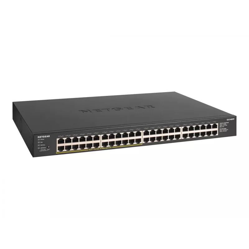 NETGEAR GS348PP Haldamata Gigabit Ethernet (10/100/1000) Power over Ethernet (PoE) Must