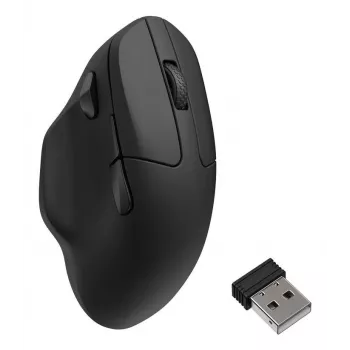 Juhtmevaba hiir Keychron M7 8K must — kompaktne ergonoomiline disain, laetav