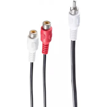 Audio RCA 2 x RCA kaabel ShiverPeaks BS40044