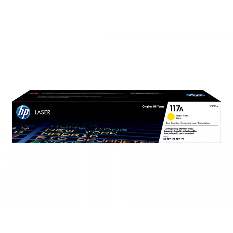 HP 117A kollane Originaal Laser toonerkassett