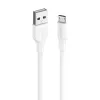 Kaabel USB2.0 MICRO-B-le/1M Valge Ctiwf Vention