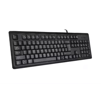 A4Tech KR-92 klaviatuur universaalne USB QWERTY inglise must